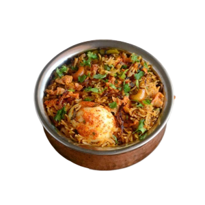Egg biryani