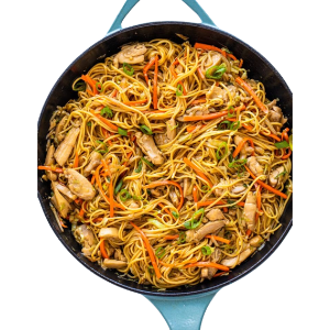 Schezwan chicken noodles