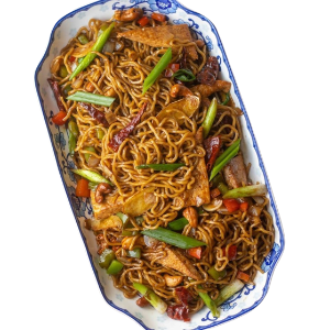 Chicken thai noodles pathaya