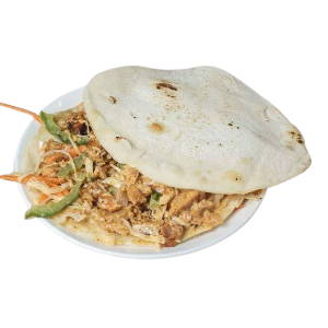 Plate shawarma