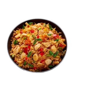 Schezwan chicken fried rice