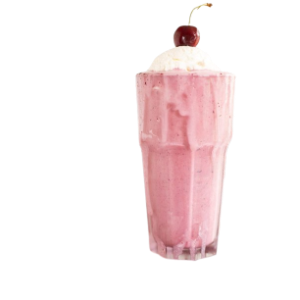 Cherry milkshake