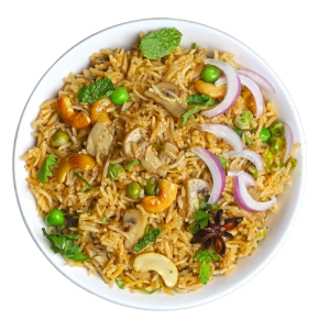 Maushroom pulao