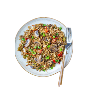 Mushroom Fried Rice