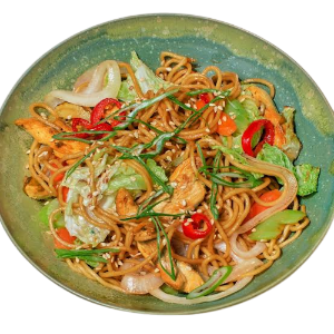 Spl fried chicken noodles