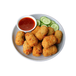 Cheese corn nuggets - 6 pcs