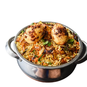 Egg biryani